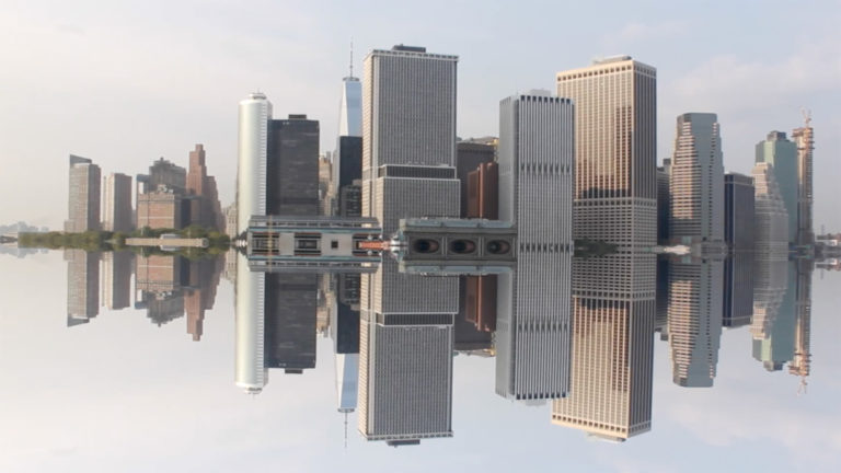 Valerie Sullivan Fuchs, _Floating City_, 2018. Video, 3:00 mins. Variable. Courtesy of the artist