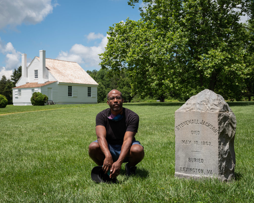 Self Portrait With Stonewall Jackson Shrine Woodford Virginia 2020, FotoFocus Cincinnati