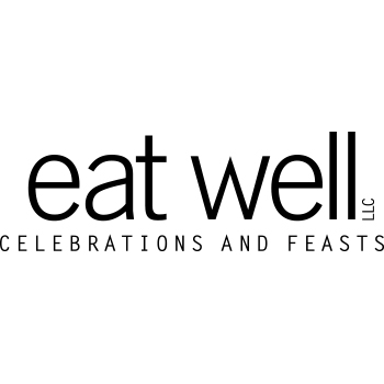 Eat Well Logo in Black and White