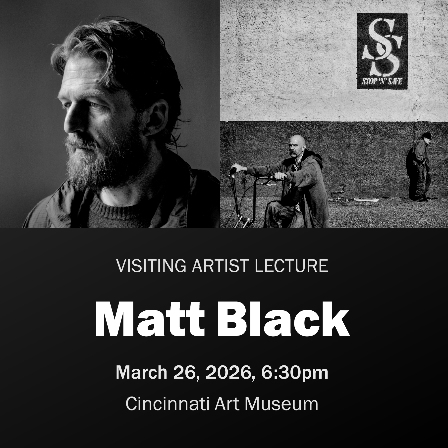 2026 Matt Black Lecture Website Banner Mobile 1800x1800