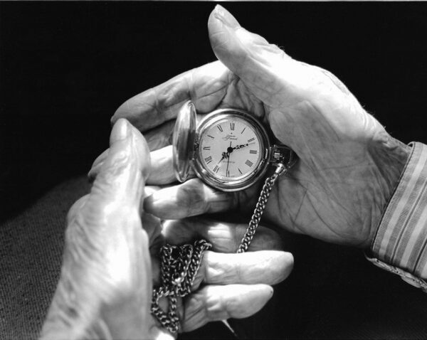 Delhi Event Cntr Wayfarers 1 DEL Groh We Still Have Time 8x10 Silver Gelatin Pirnt