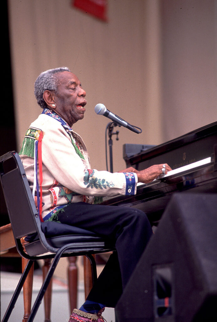 Paul Natkin, _Champion Jack Dupree_, 1991. Archival inkjet print, 20 × 16 inches. Courtesy of the artist MOTR Natkin 1 Dupree Champion Jack1, FotoFocus
